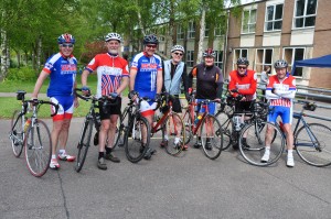Some of the VCB riders after the event